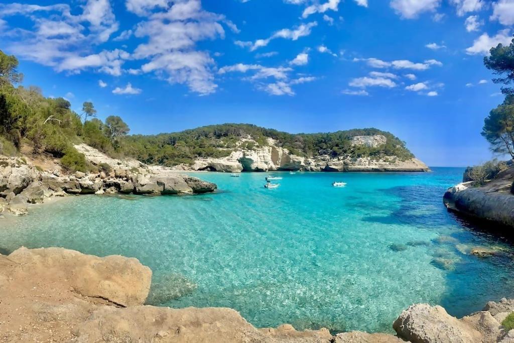 Algaiarens Apto Con Piscina Y Junto A La Playa Cala'N Blanes  Buitenkant foto